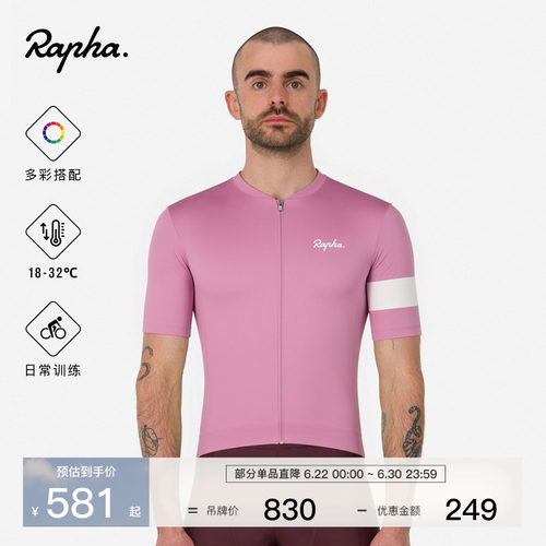 RaphaCore男款短袖骑行服