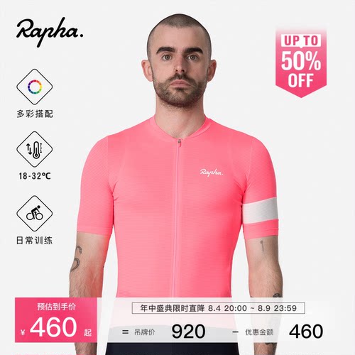 RaphaCore男款短袖骑行服