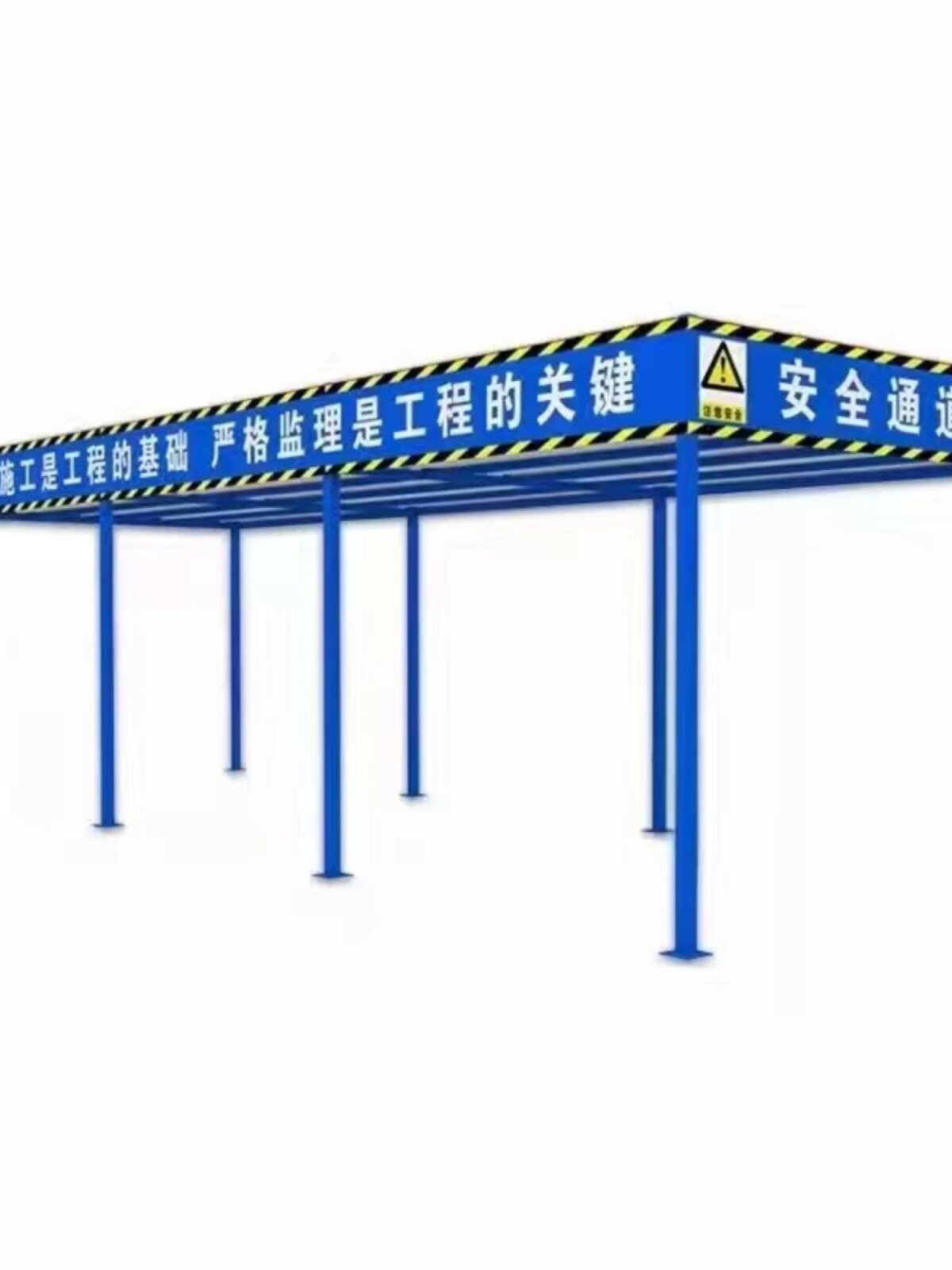 钢筋防护棚组装式木工加工棚建筑工地标准化茶水间安全通道茶水棚