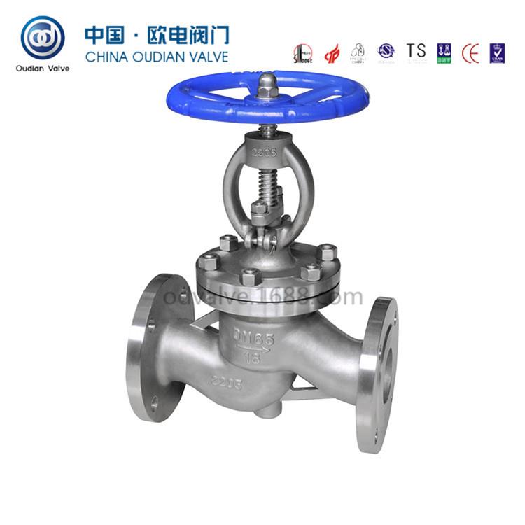 2507材质双相不锈钢16P双相钢截止阀2507法兰截止阀门