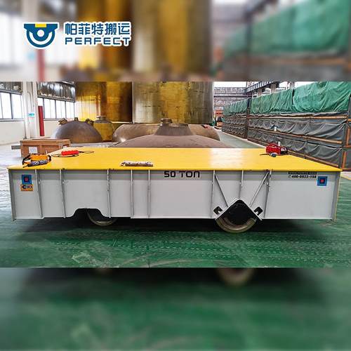 无轨电动平车 胶轮电动平车货物运输车无线遥控周转车