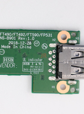 全新 联想 T490 T590 P53s  T14 T15 USB小板 NS-B901 02HK995