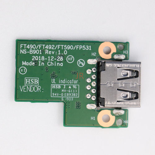 全新 联想 T490 T590 P53s  T14 T15 USB小板 NS-B901 02HK995