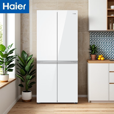 Haier/海尔 BCD-476WGHTDB9W1U1十字对开门家用变频超薄零嵌冰箱