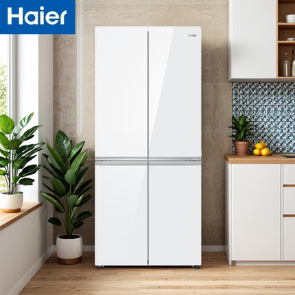 Haier/海尔 BCD-476WGHTDB9W1U1十字对开门家用变频超薄零嵌冰箱