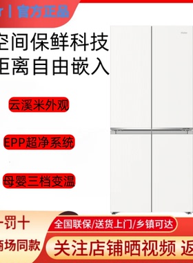 海尔BCD-505WGHTD1BY7U1/509WGHFD1BY7U1全空间零嵌冰箱