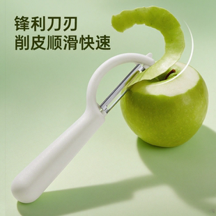 家用锋利削皮刀去皮刀瓜刨削水果土豆削皮神器不锈钢刮皮刀超快