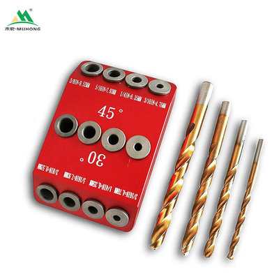 30°/45°/90°打孔定位器 多角度 斜孔木工垂直木工打