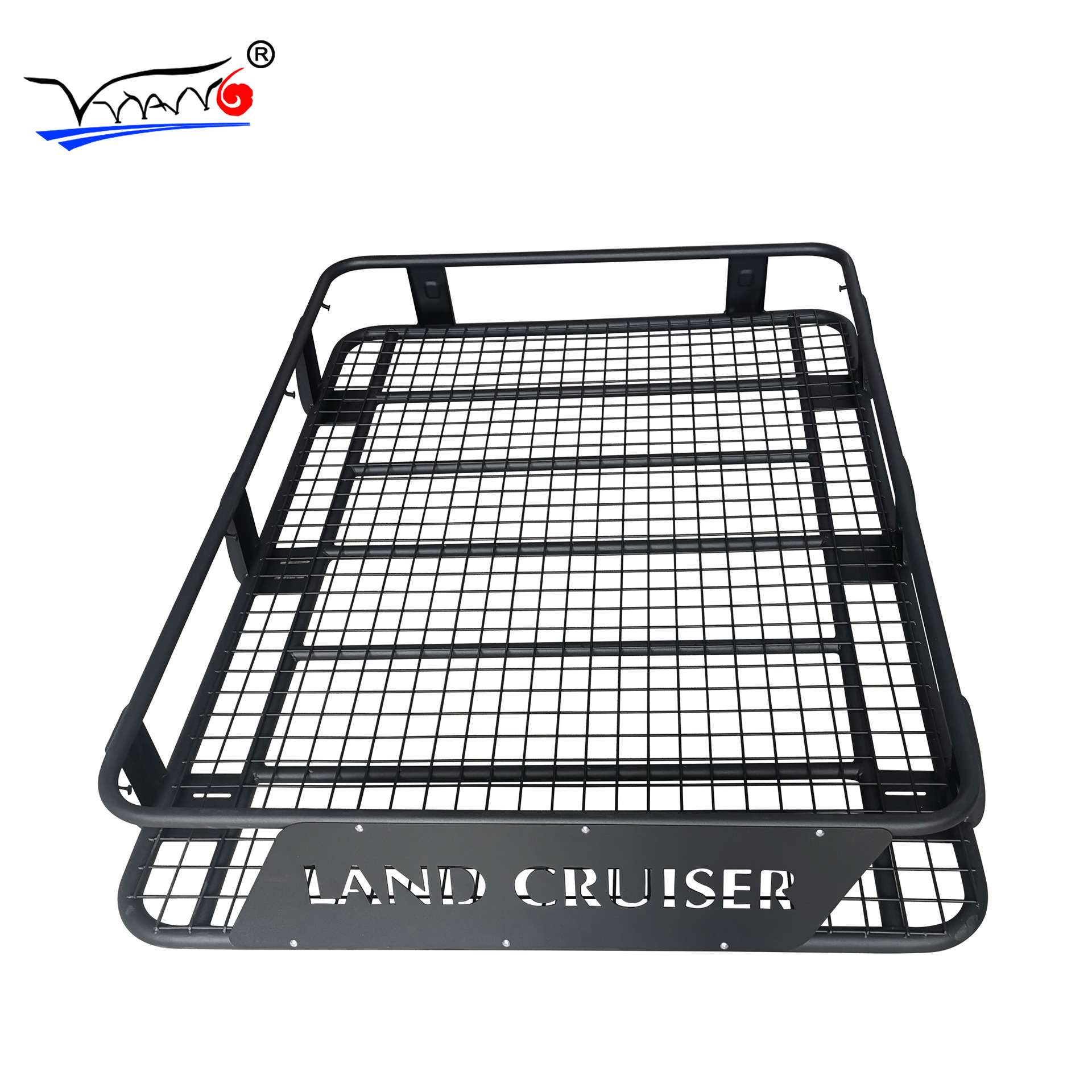 适用于丰田酷路泽Q2款dingzhi版FJ80专用行李框-铁-带支架