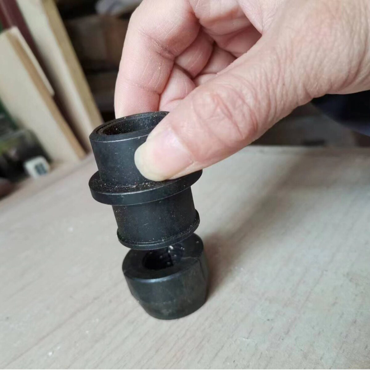 鸿河科技优质液压铆钉枪配件枪爪前顶套枪头环槽铆钉机配套