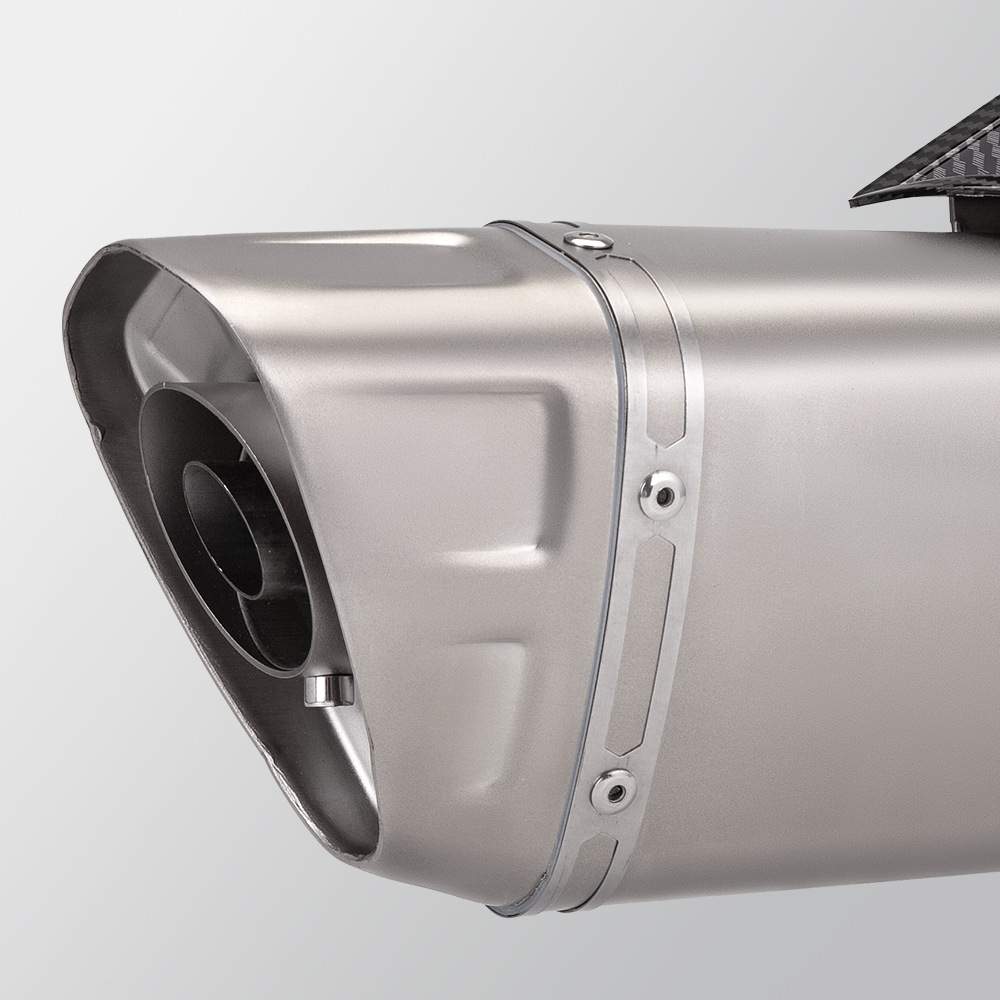 R1尾段通用排气管 51MM无损安装 CBR650R ZX4R 赛800 321R 250RR