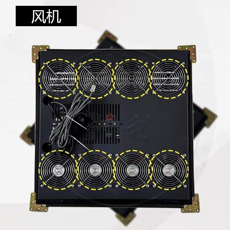 天津机房温控风扇架空活动地板用于无尘车间监控室散热钢制高承重
