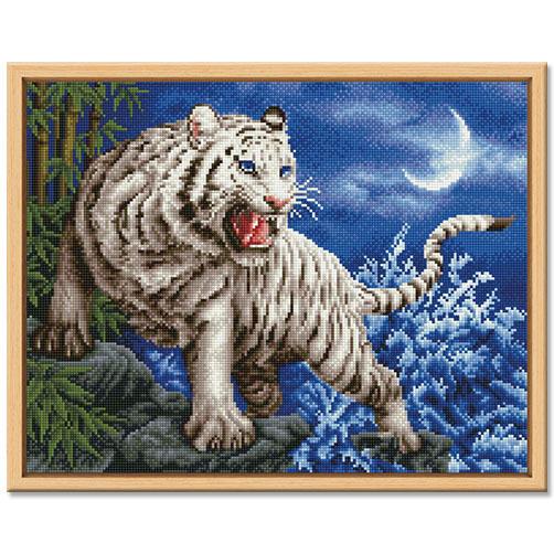 现代艺术美术生送礼自然动物东北西伯利亚虎居家客厅摆件装饰画