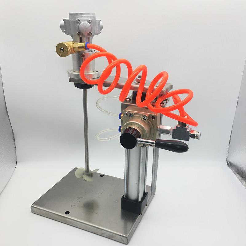 光沢一加仑气动升降搅拌机2L实验室用搅拌机