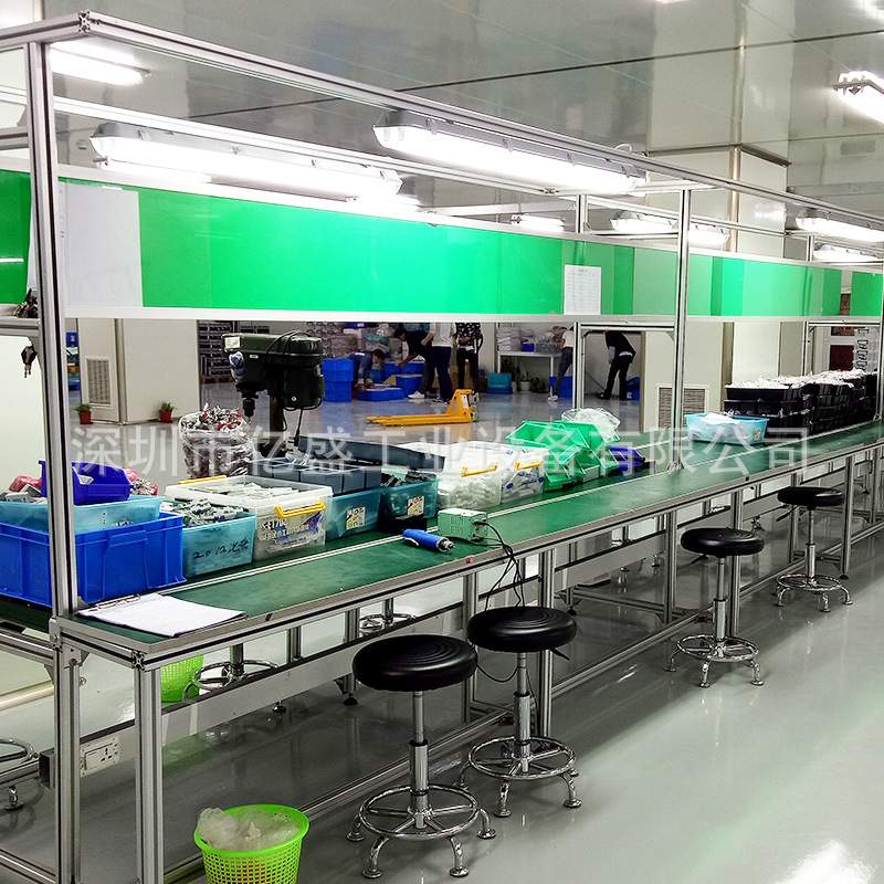 常州重型装配机床工作台防静电精益管操作台车间手推可移动物料车