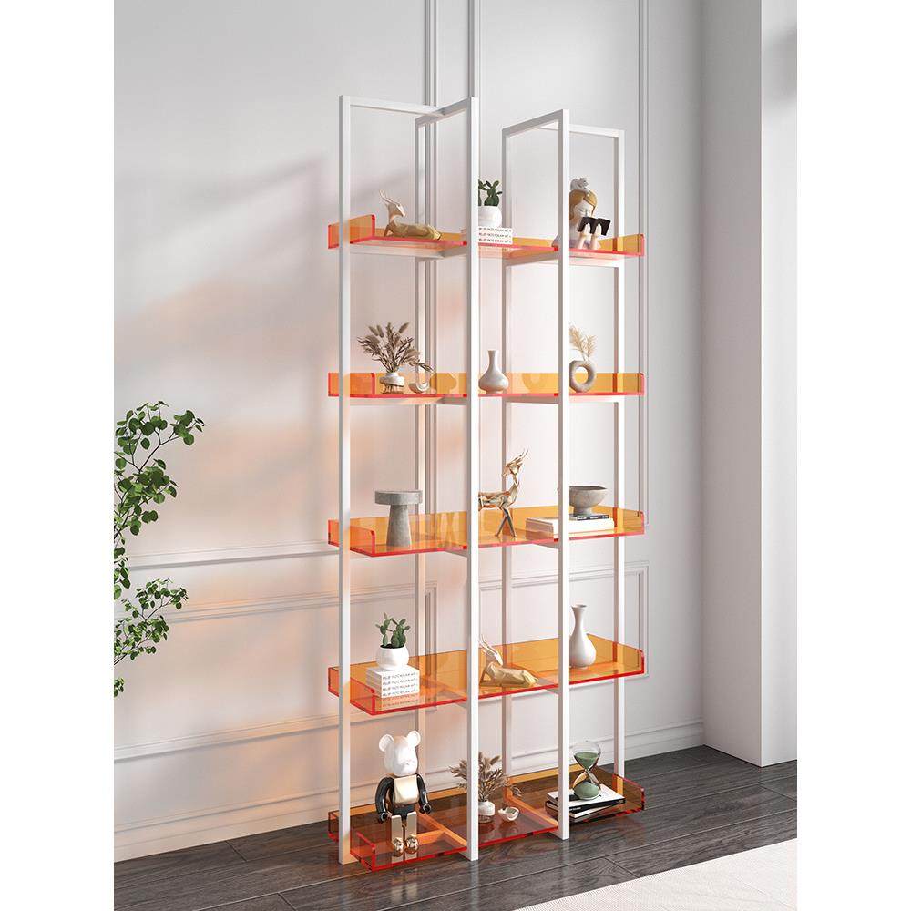 北欧亚克力简约靠墙多层书架置物架客厅家用隔断落地收纳储物架子,鲜花速递/花卉仿真/绿植园艺,割草机/草坪机,淘宝优惠券,粉丝福利购,淘宝优惠卷