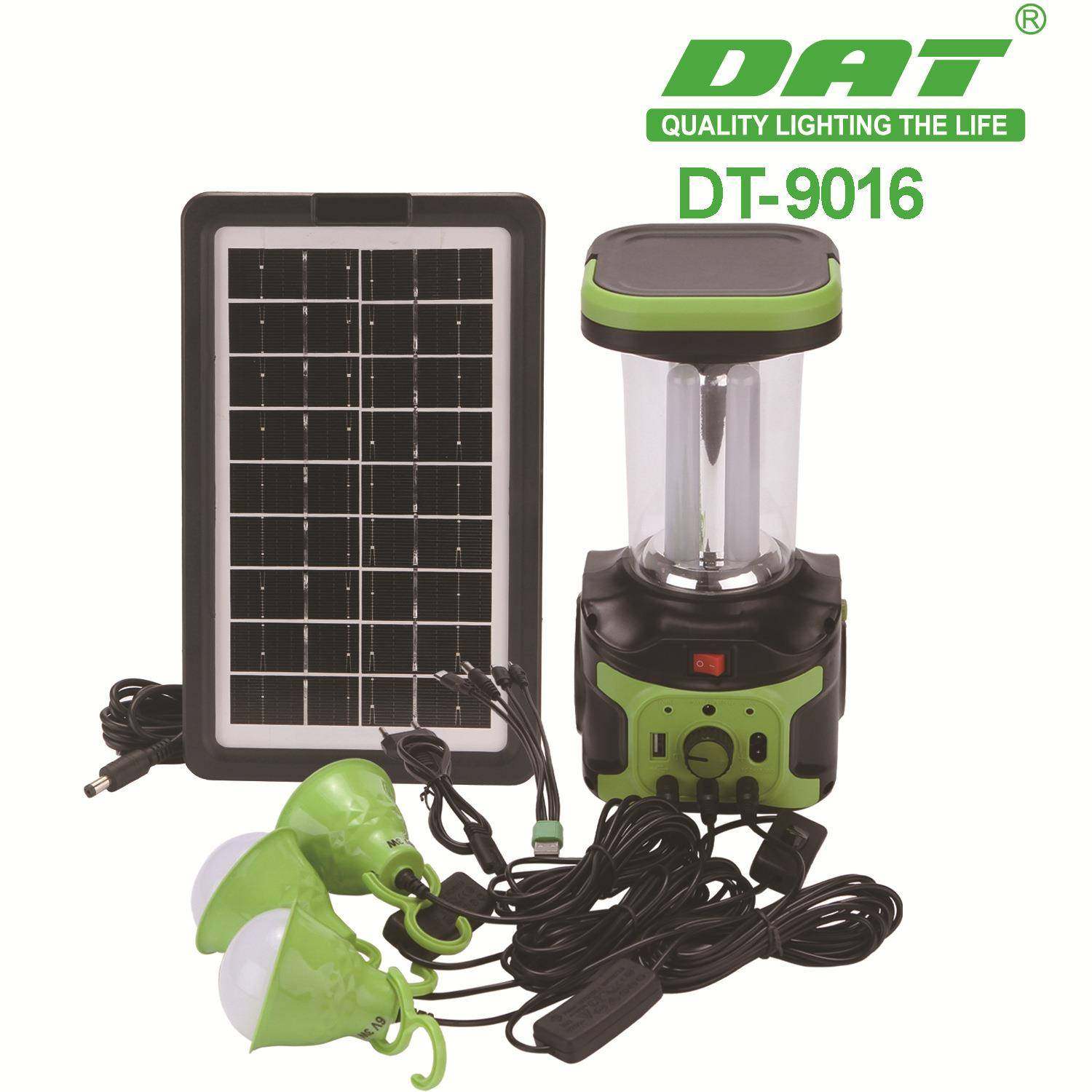 太阳能小系统灯泡户外应急LED灯可充电露营灯可调光太阳能板