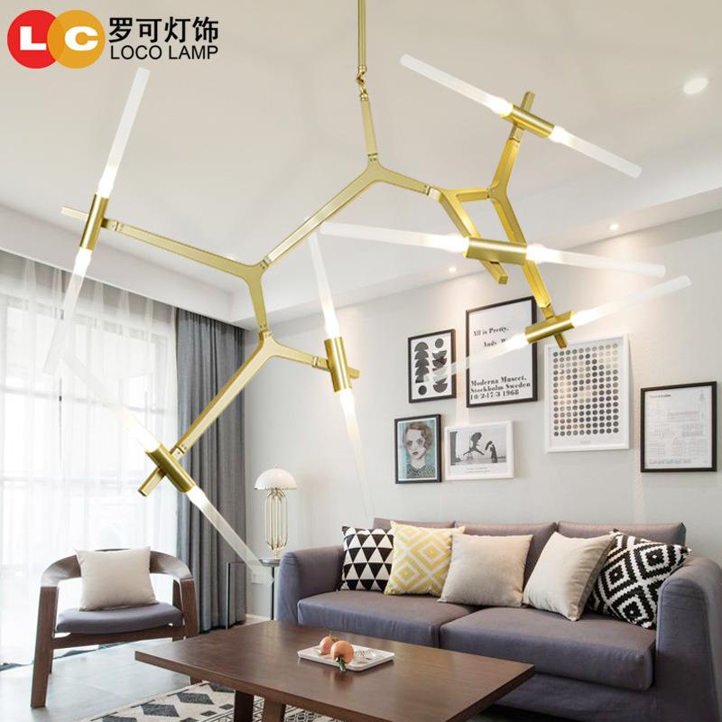 Chandelier北欧创意个性后现代时尚设计客厅吊灯卧室餐厅装饰简约