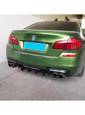 适用于10-16宝马5系F10/F18改ANM5前后杠包围后唇前唇侧裙尾翼