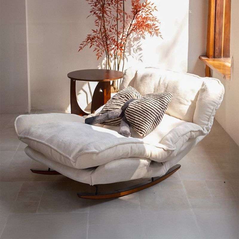 懒人沙发三折叠可调节摇椅懒人小户型阳台休闲椅卧室单人靠背沙发