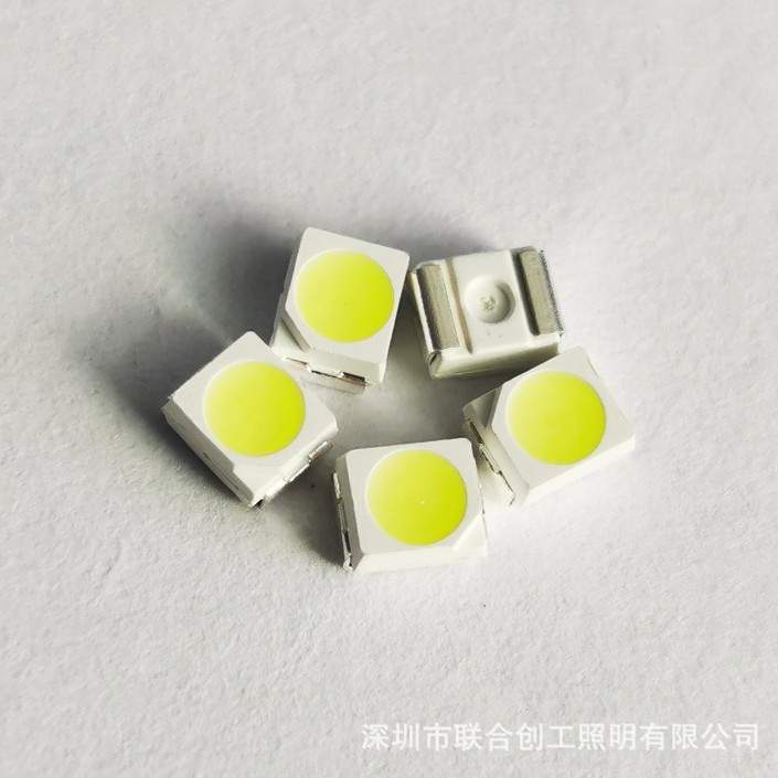发光二极管SDM贴片灯珠 3528正白光暧白光高亮灯珠LED