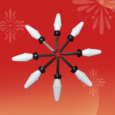 22厘米圆头带灯光迫击炮榴弹炮