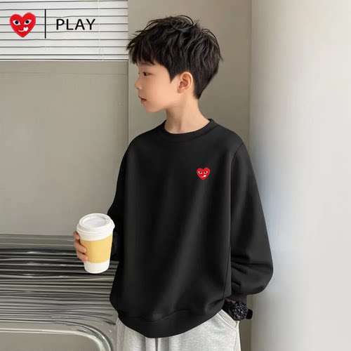 PLAY官方旗舰店正品儿童藏青色卫衣2026春秋季新款男女童宽松长袖