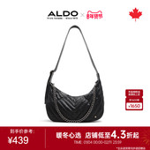 ALDO女士月牙包大气斜挎格纹设计感质感时尚 百搭轻奢AHCF24A05