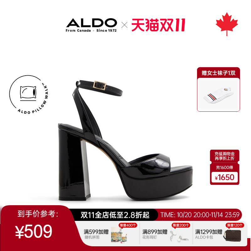 ALDO女士高跟鞋脚踝绑带