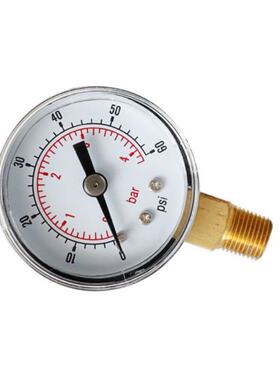 速发40mm F Preure Gauge 1/8 PT Bom Mout 15,0,60.100