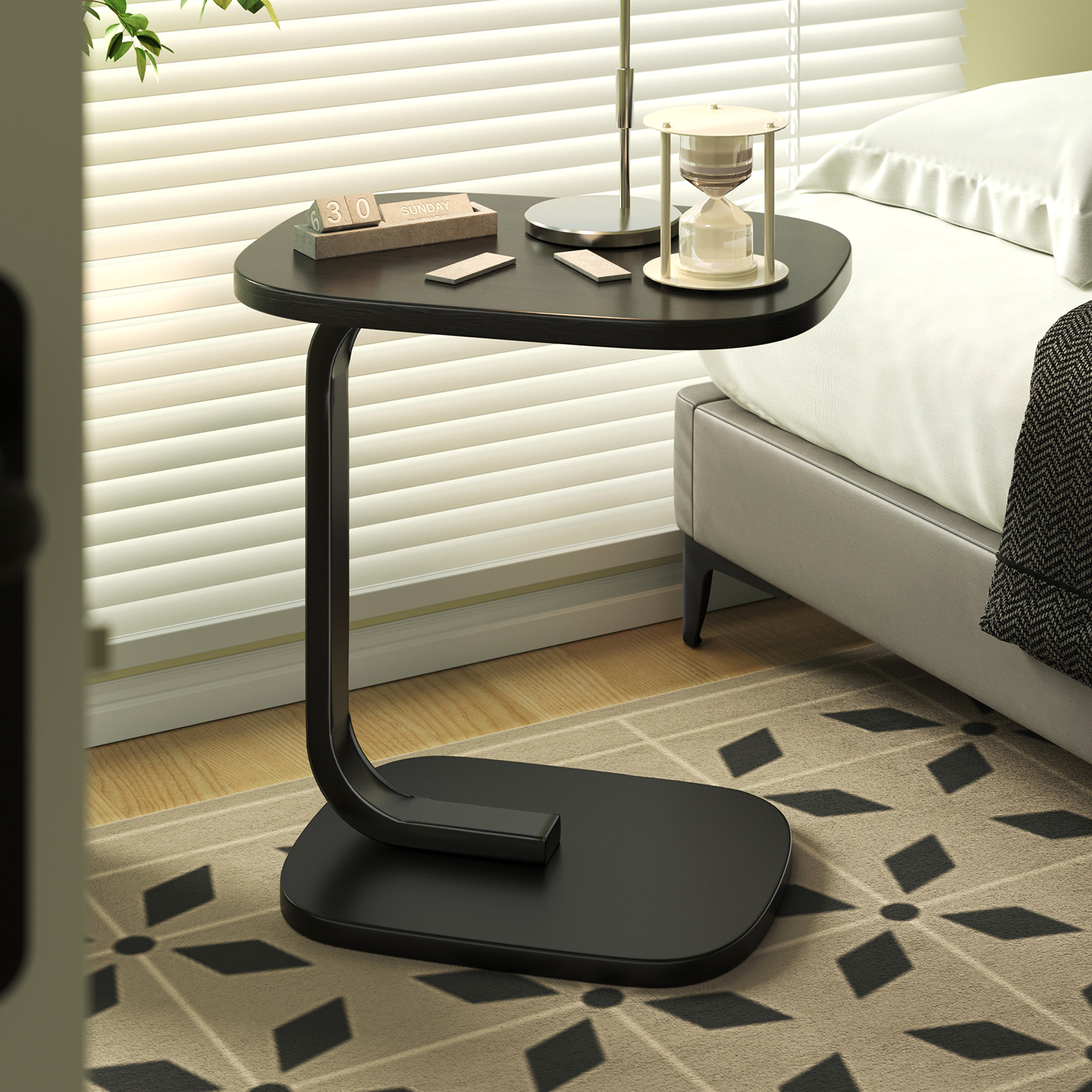 速发固用沙发边几边柜架厅小型可移动茶桌置物客稳家卧室床边桌子