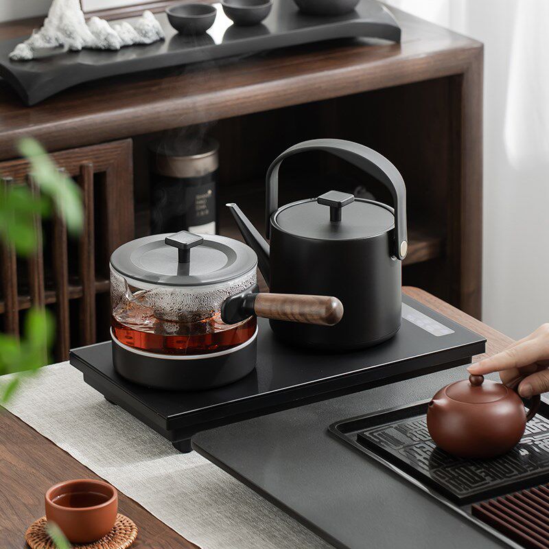 速发友茗堂电热水壶家用保温恒温定温定时煮茶烧水壶一体自动上水