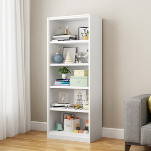 速发陌族书储小型落地置物柜带门儿童书架客纳收厅窄柜家用铁艺柜
