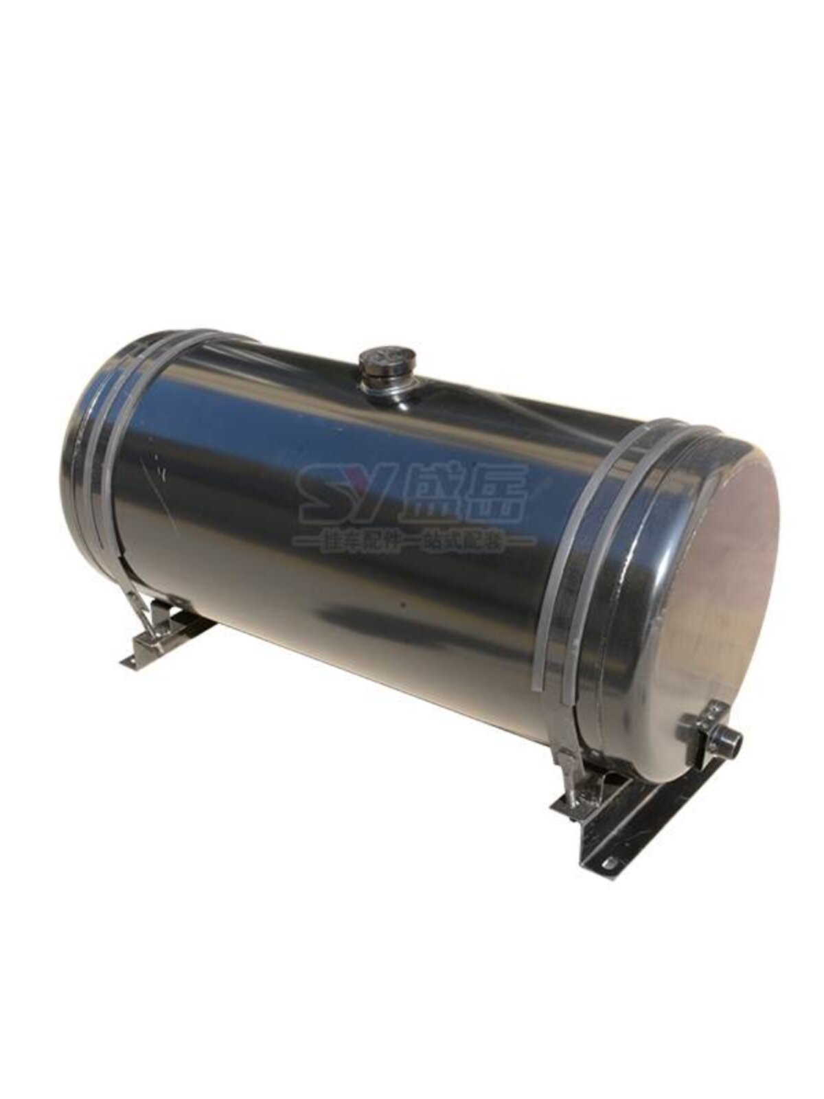 新款自卸车液压油箱,13米挂车专用,货车圆形油箱,侧翻半挂车油