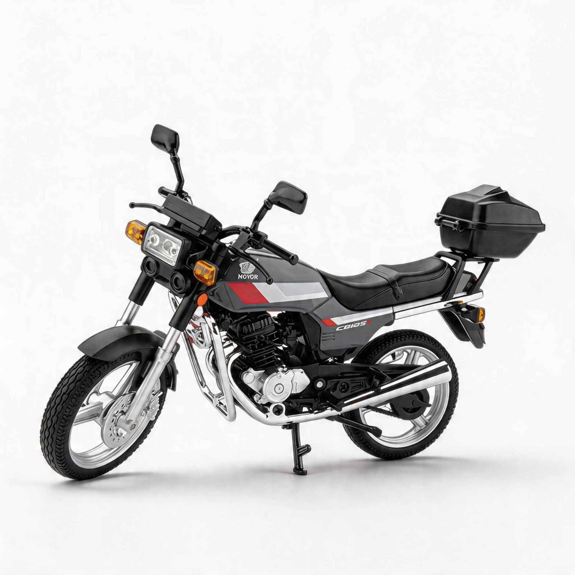 1:12本田CB125T合金摩托模型声音光效年代款情怀复刻男士纪念礼物
