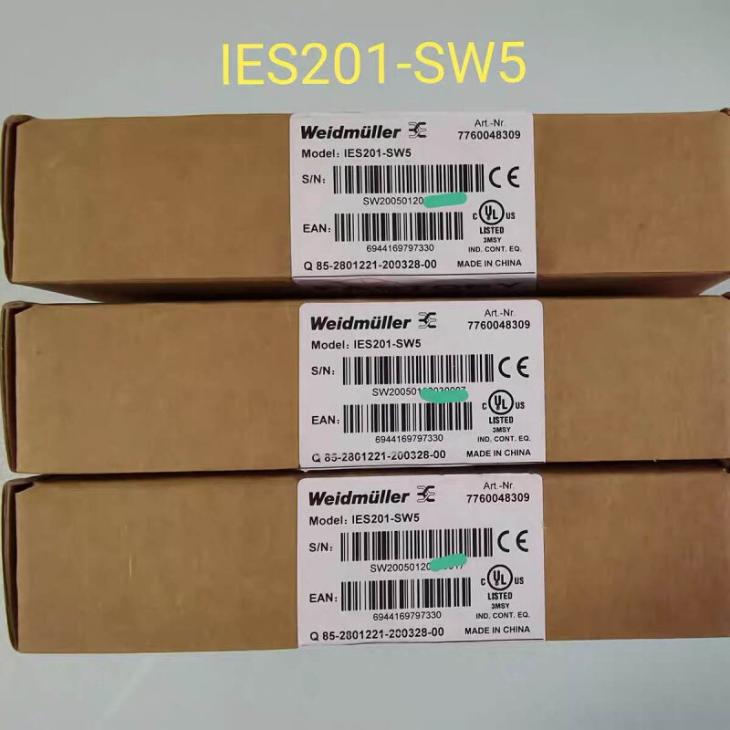 全新魏德米勒连接器IES201-SW5订货号7760048309询价