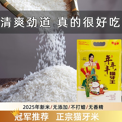 年年丰猫牙王米24年新米厂家直销