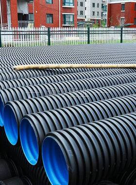 直销SN4dn300hdpe双壁波纹管连接密封性良好HDPE双壁波纹管厂