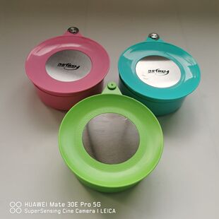 迷你拉饵盘强磁拉饵盘散炮盆竞技拉饵盘双层小号饵料盆渔具用品