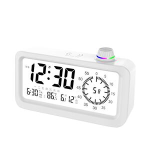 学习专用儿童闹钟学生可视化计时器时间管理定时语音播报电子闹钟