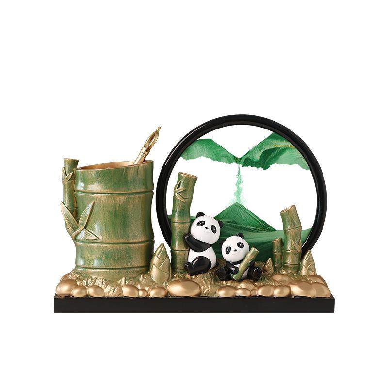 贝汉美节节高升笔筒流沙画软装家居桌面装饰品送朋友闺蜜礼物摆件,家居饰品,装饰摆件,淘宝优惠券,粉丝福利购,淘宝优惠卷