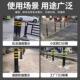 水泥预埋反光橡胶弹力警示柱道路安全示警隔离桩阻车桩防撞柱