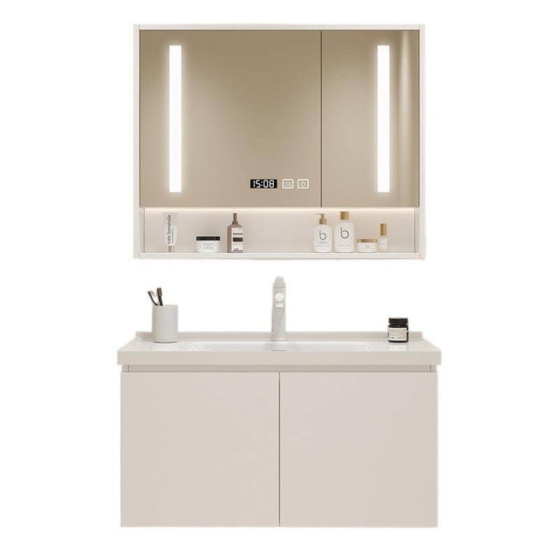 Kxh梳妆台2024洗漱台卫生间面盆柜奶油风洗脸盆柜组合陶瓷柜镜柜,家装主材,浴室柜,淘宝优惠券,粉丝福利购,淘宝优惠卷