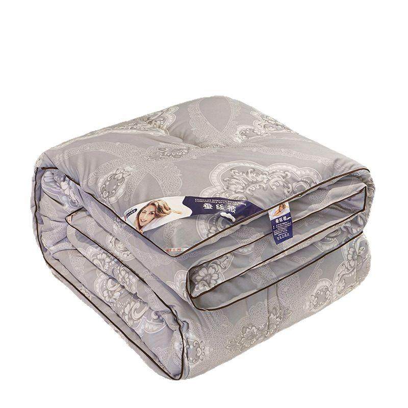 新款全棉印花蚕丝棉被夏被礼品被子加厚保暖秋冬被单双人宿舍被芯,床上用品,化纤被,淘宝优惠券,粉丝福利购,淘宝优惠卷