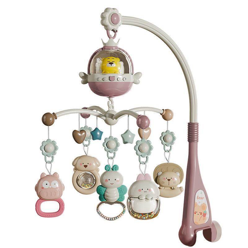 新生婴儿音乐床铃宝宝安抚悬挂玩具可旋转床头摇铃车0-1岁3-6个月,玩具/童车/益智/积木/模型,床铃/床挂,淘宝优惠券,粉丝福利购,淘宝优惠卷