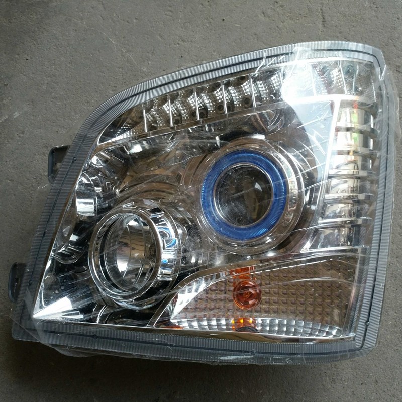 速发三轮车配件新巨灯2号远星总成前大灯大近光转向灯总成