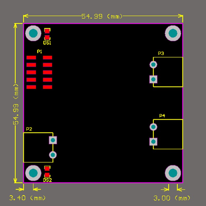 速发MOS驱动 12/24V 7A 160W双路直流驱动模块/板 H桥 L28逻辑