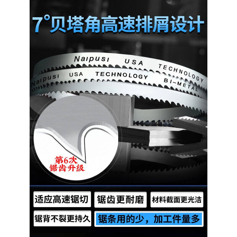 速发条条锯带锋钢锯属505带锯条带锯床锯条据条机用锯条锯带锯条2