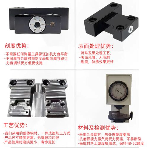 速发标模师卡轮式锁模扣MPLK10/20/0模具开闭器锁模器模具扣机锁