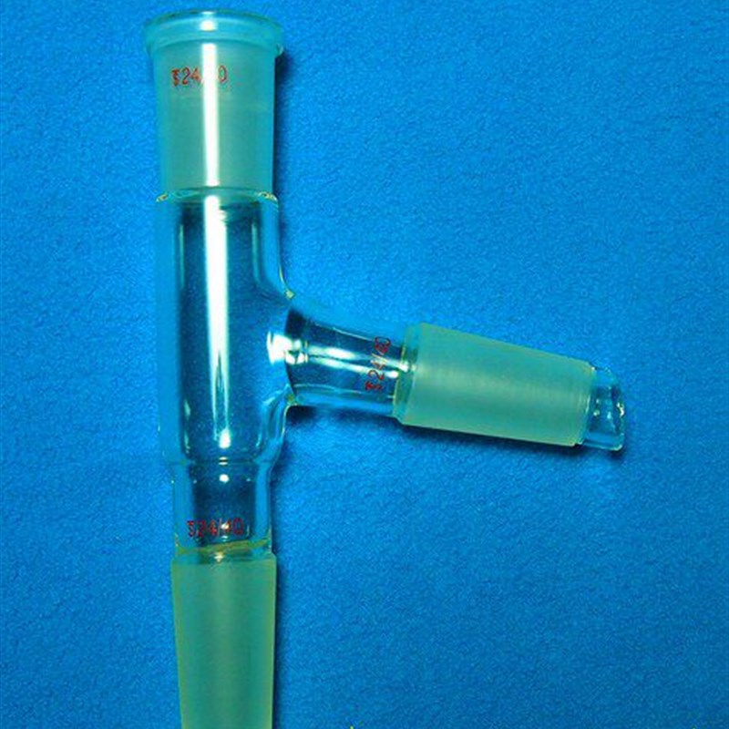 速发蒸馏头24/40 75度 蒸馏连接管 24 24 24 标准口 24X 高硼硅料